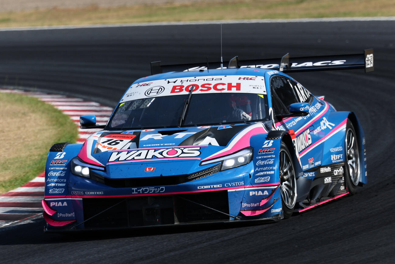 GT500クラスで優勝した16号車（GTA提供）
