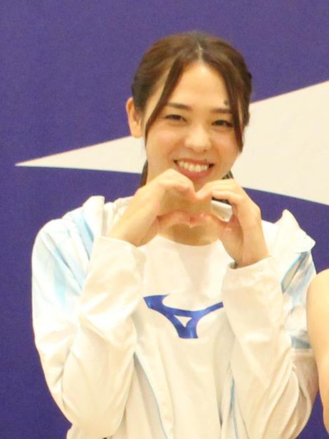 迫田さおりさん（24年8月撮影）