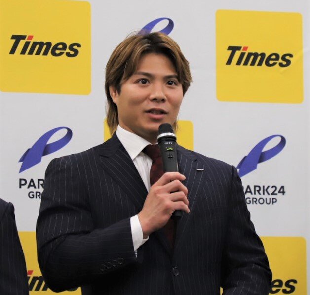 柔道世界選手権へ向けた壮行会に出席した阿部一二三