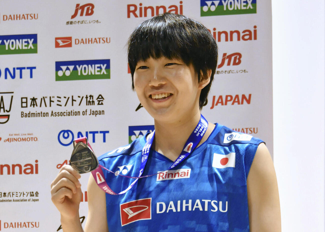 山口茜（2026年7月撮影）