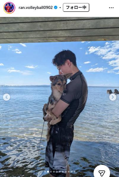 高橋藍のインスタグラムから