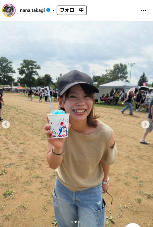 高木菜那さんのインスタグラムから