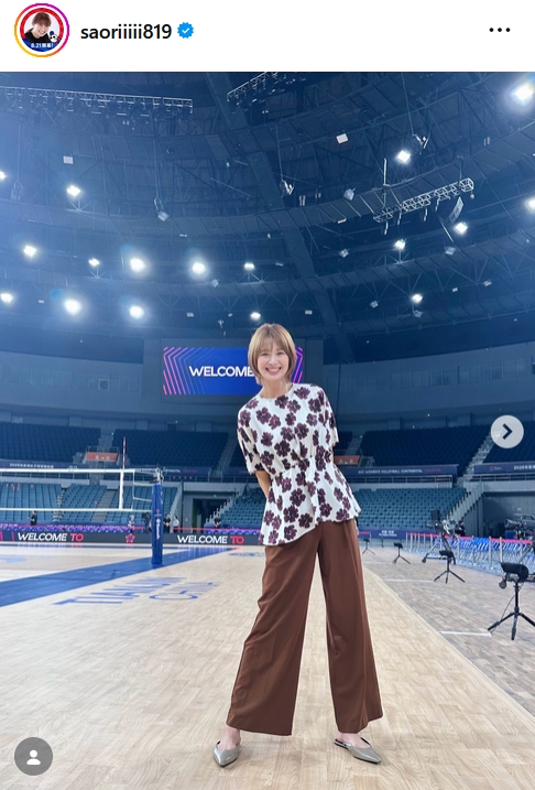 木村沙織さんのインスタグラムから