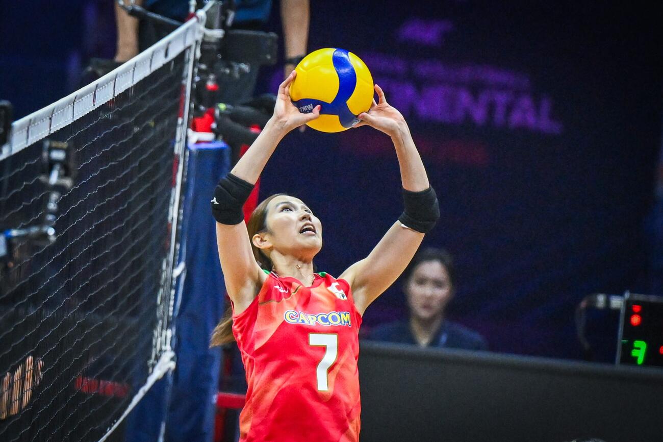 日本女子、台湾戦（C）AVC Women Volleyball Continental Championship