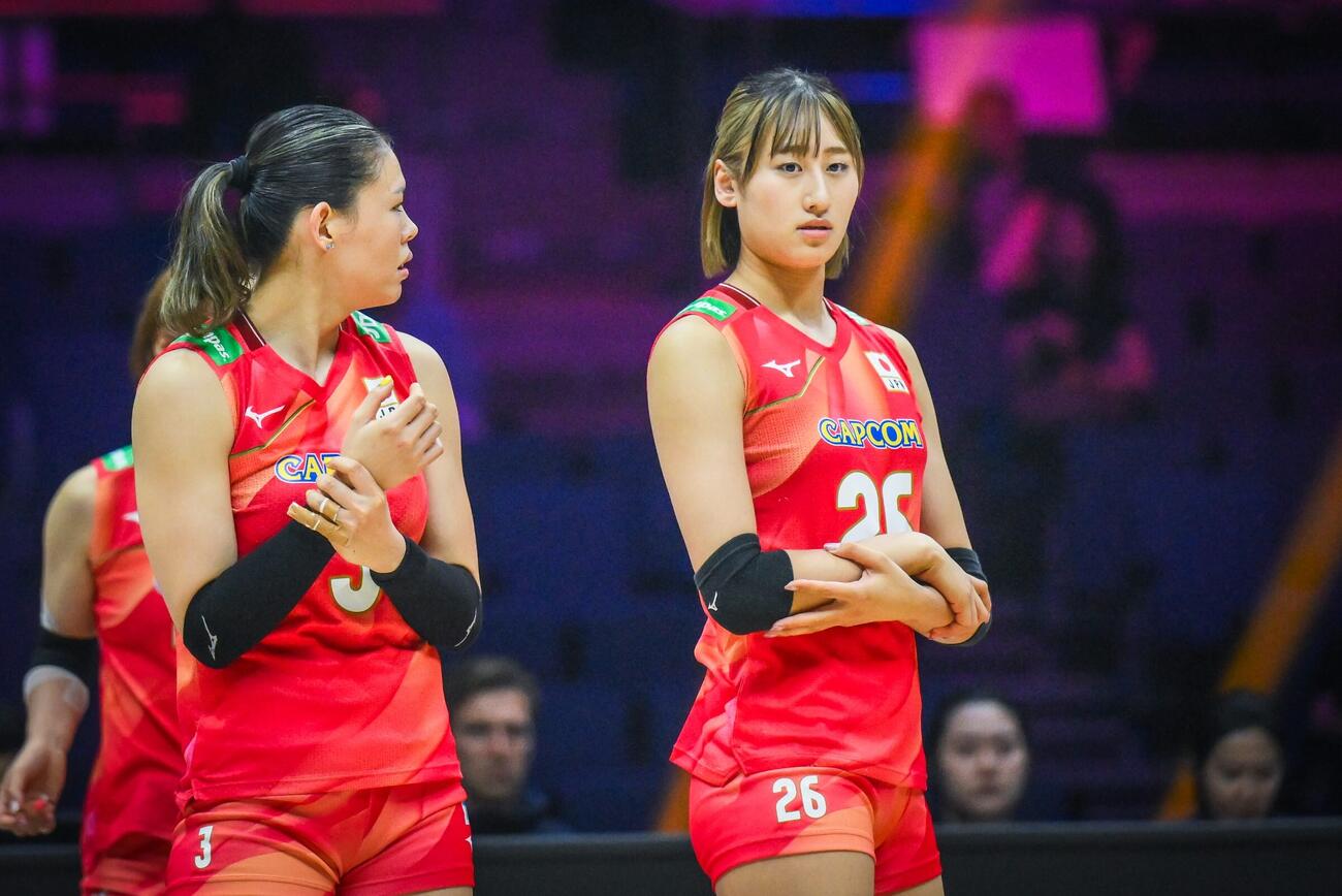 日本女子、台湾戦（C）AVC Women Volleyball Continental Championship