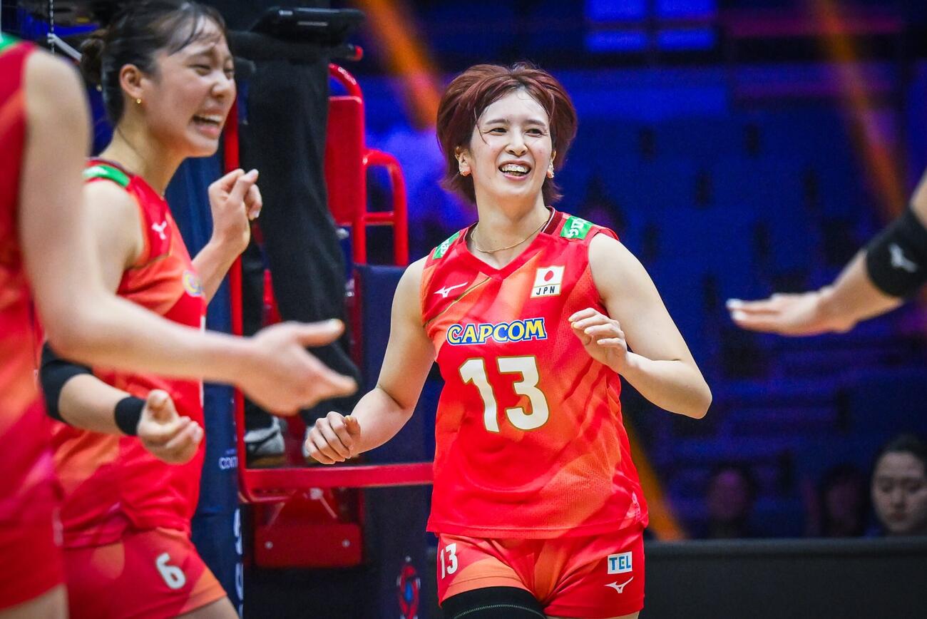 日本女子、台湾戦（C）AVC Women Volleyball Continental Championship