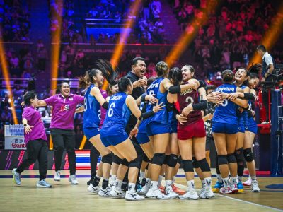 タイ女子、日本戦（C）AVC Women Volleyball Continental Championship