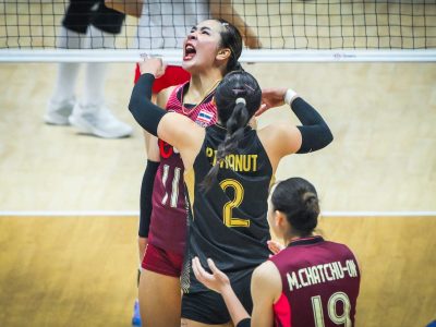 タイ女子、中国戦（C）AVC Women Volleyball Continental Championship