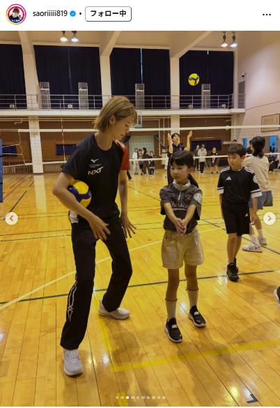 木村沙織さんのインスタグラムから