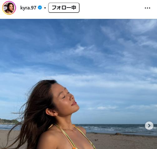 白波瀬海来のインスタグラムから