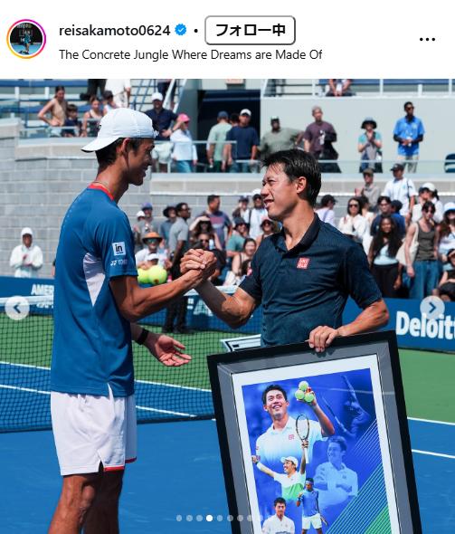 坂本怜のインスタグラムから