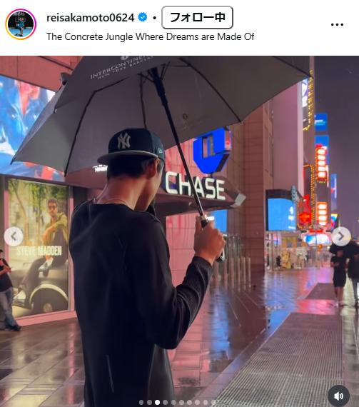 坂本怜のインスタグラムから