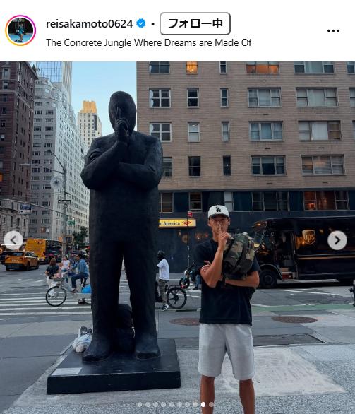 坂本怜のインスタグラムから
