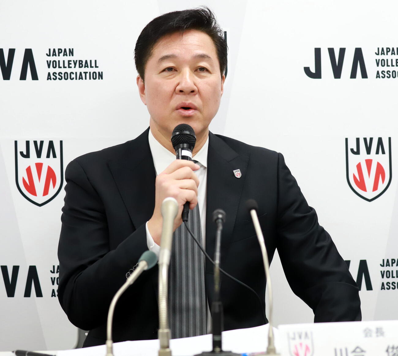 川合俊一会長（2026年3月撮影）