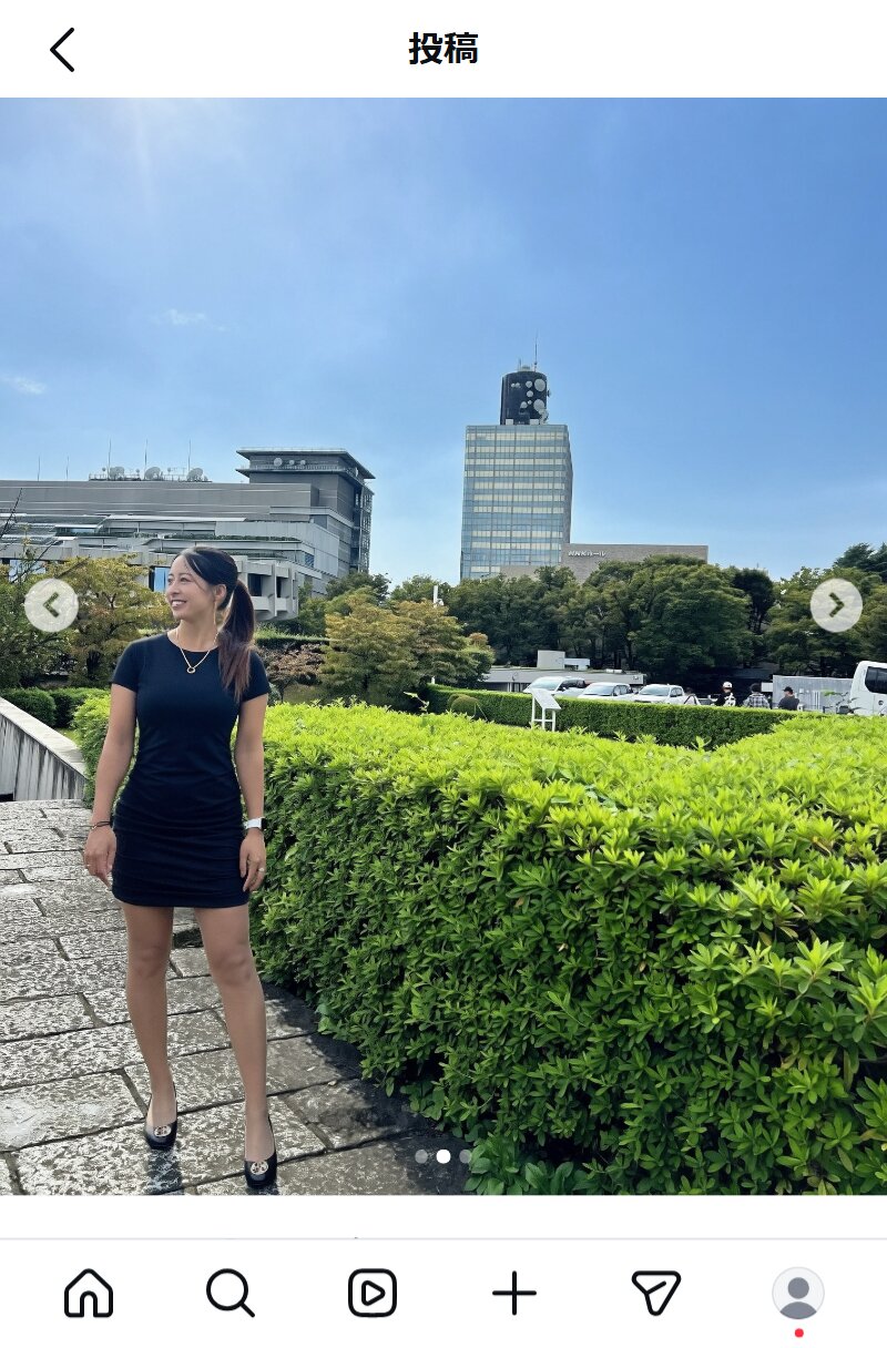 園田彩乃のインスタグラムから
