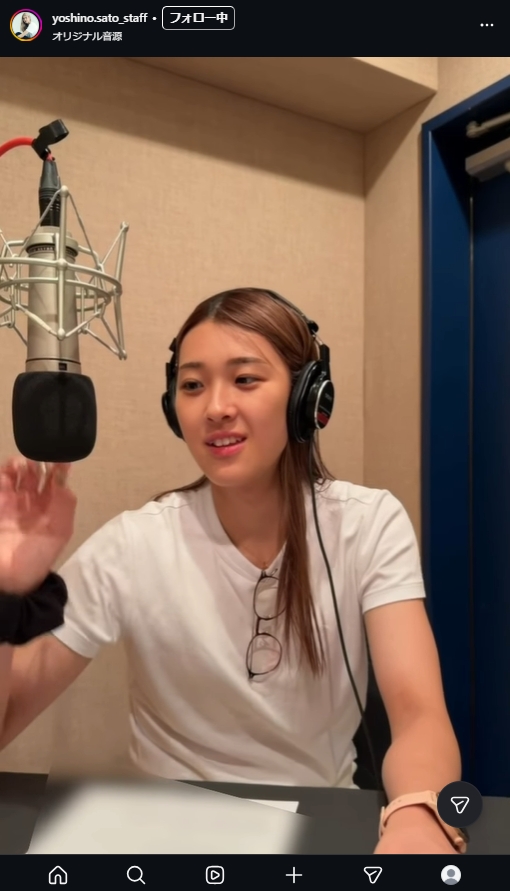 佐藤淑乃のマネジャーのインスタグラムから
