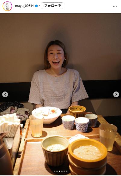 石川真佑のインスタグラムから