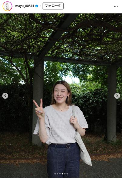 石川真佑のインスタグラムから