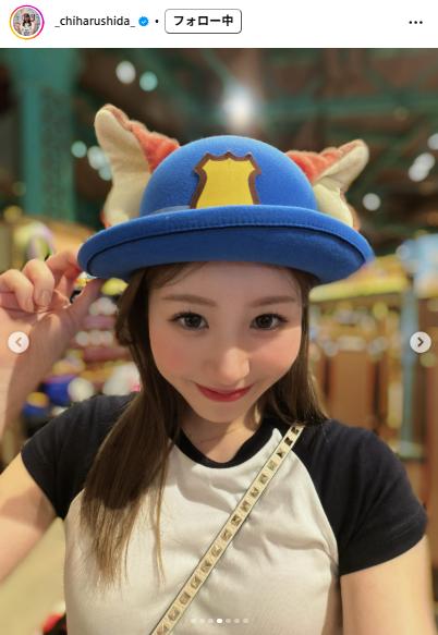 志田千陽のインスタグラムから