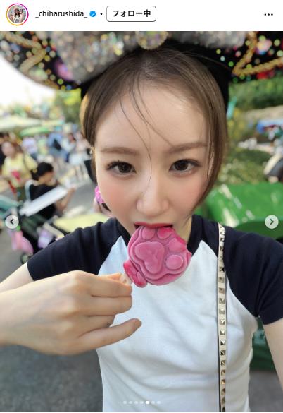 志田千陽のインスタグラムから