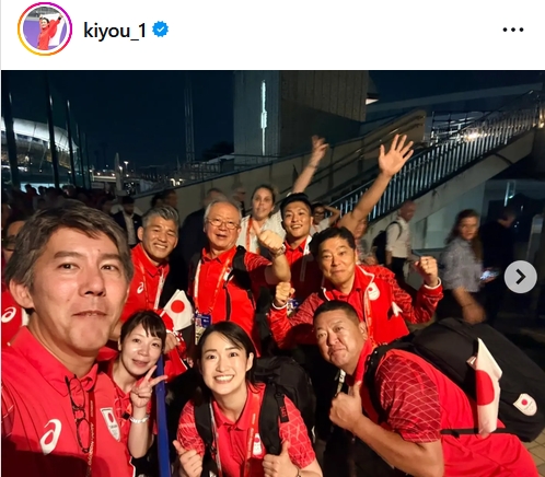 清水希容さんのインスタグラムから