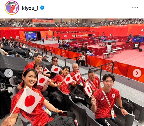 清水希容さんのインスタグラムから