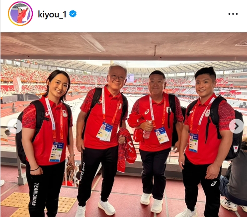 清水希容さんのインスタグラムから