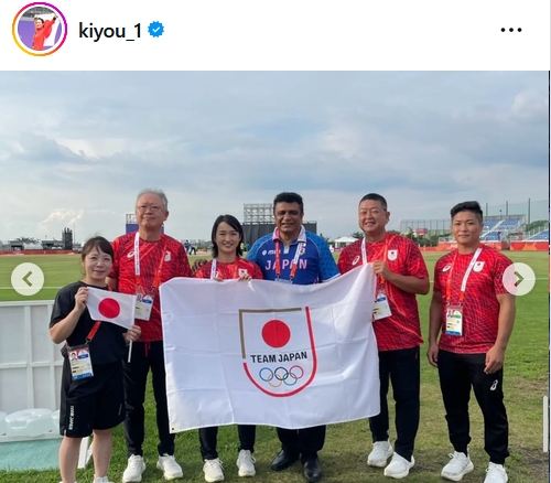 清水希容さんのインスタグラムから