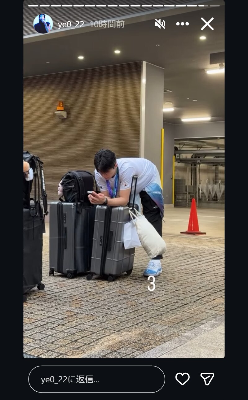 ヨ・ジュンソクのインスタグラムから