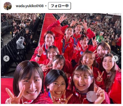 和田由紀子のインスタグラムから