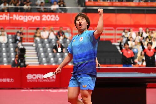 卓球】19歳松島輝空vs世界1位王楚欽は一進一退の攻防 2―2で最終第5G