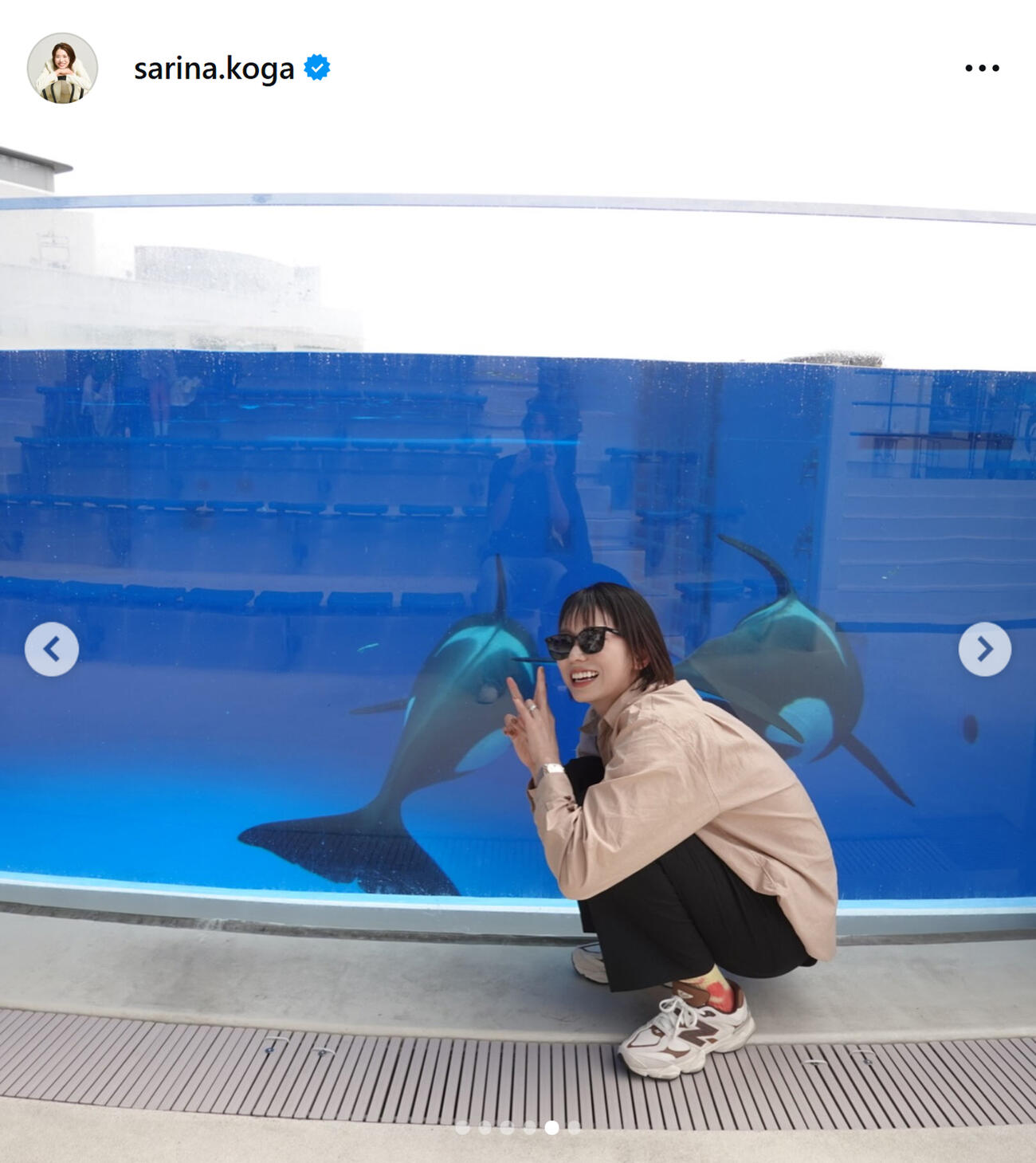 古賀紗理那さんのインスタグラムから