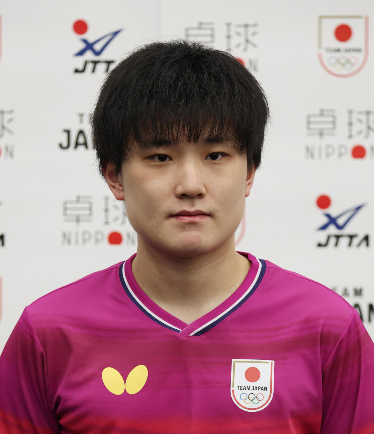 張本智和（26年9月撮影）