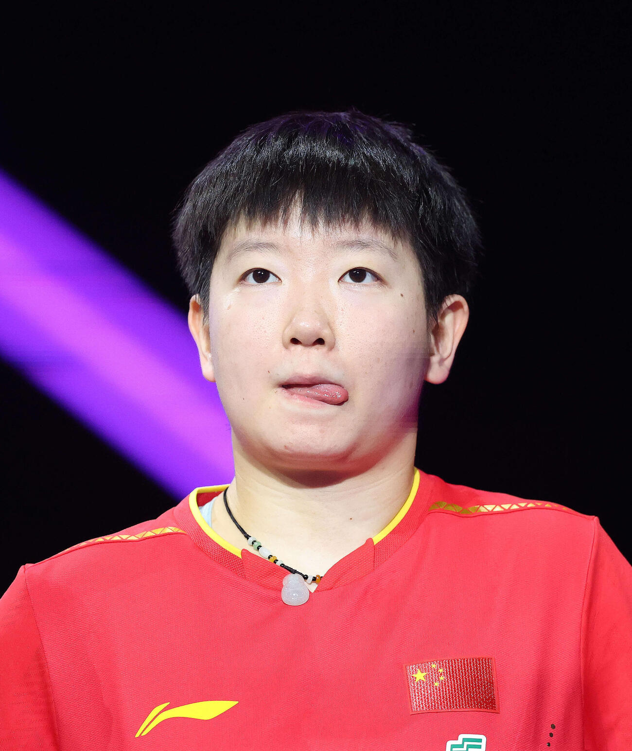 中国の孫穎莎（2025年8月）