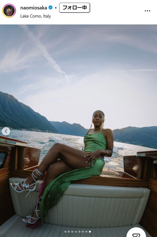 大坂なおみのインスタグラムから