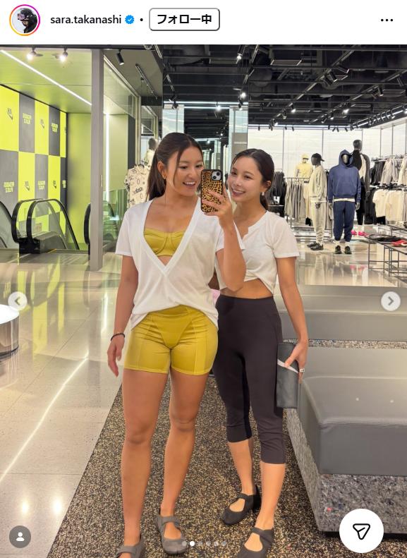 高梨沙羅のインスタグラムから
