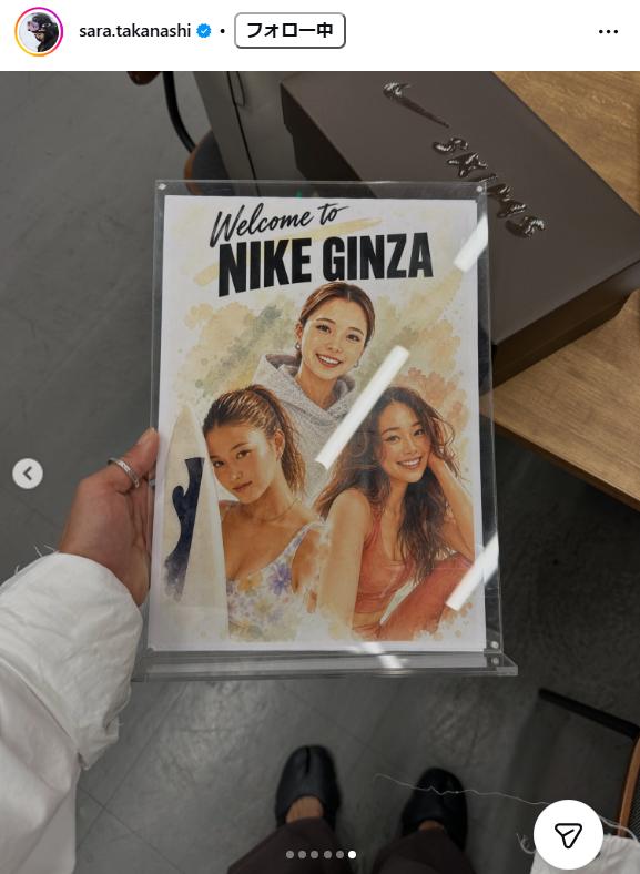 高梨沙羅のインスタグラムから