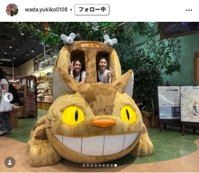 和田由紀子のインスタグラムから