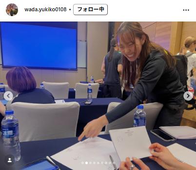 和田由紀子のインスタグラムから