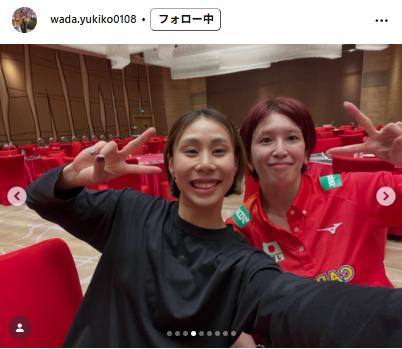和田由紀子のインスタグラムから