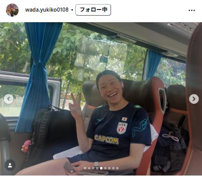 和田由紀子のインスタグラムから