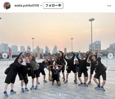 和田由紀子のインスタグラムから