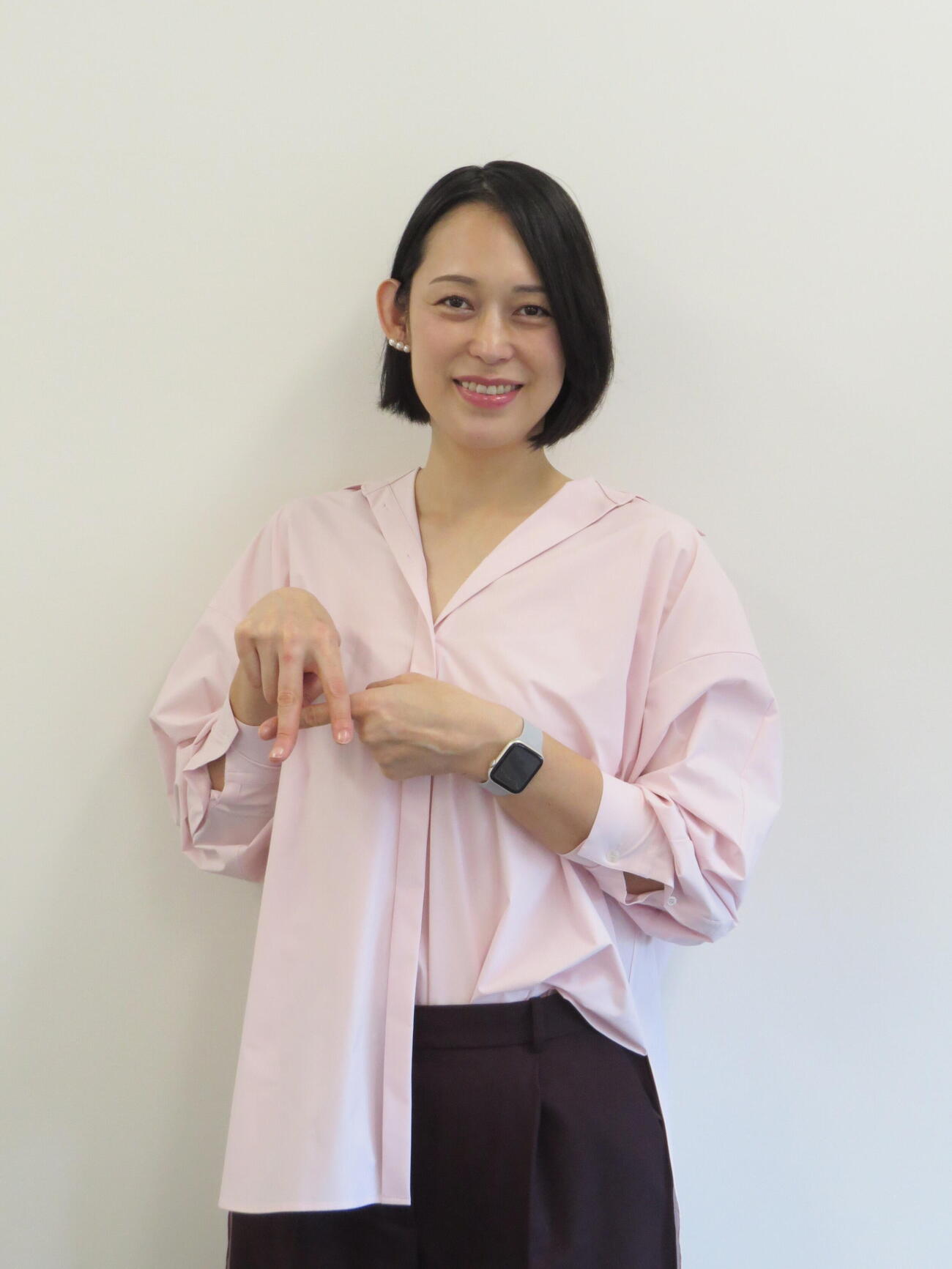 アルテミス北海道のチームディレクターに就任した大山加奈さん