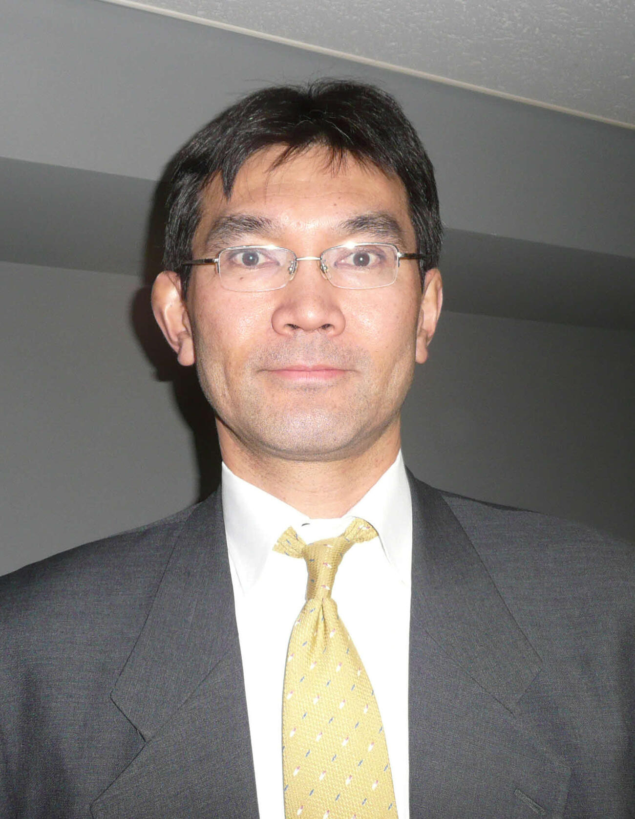 大竹壱青の父秀之氏（２０１１年１月７日撮影）