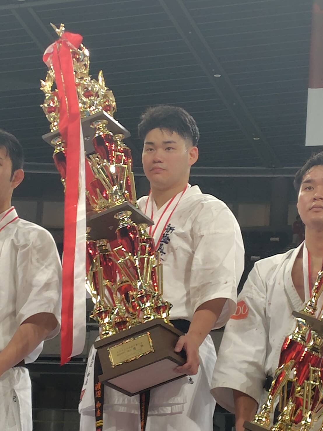 全日本空手道選手権・組手男子で初優勝を飾った渡辺和志