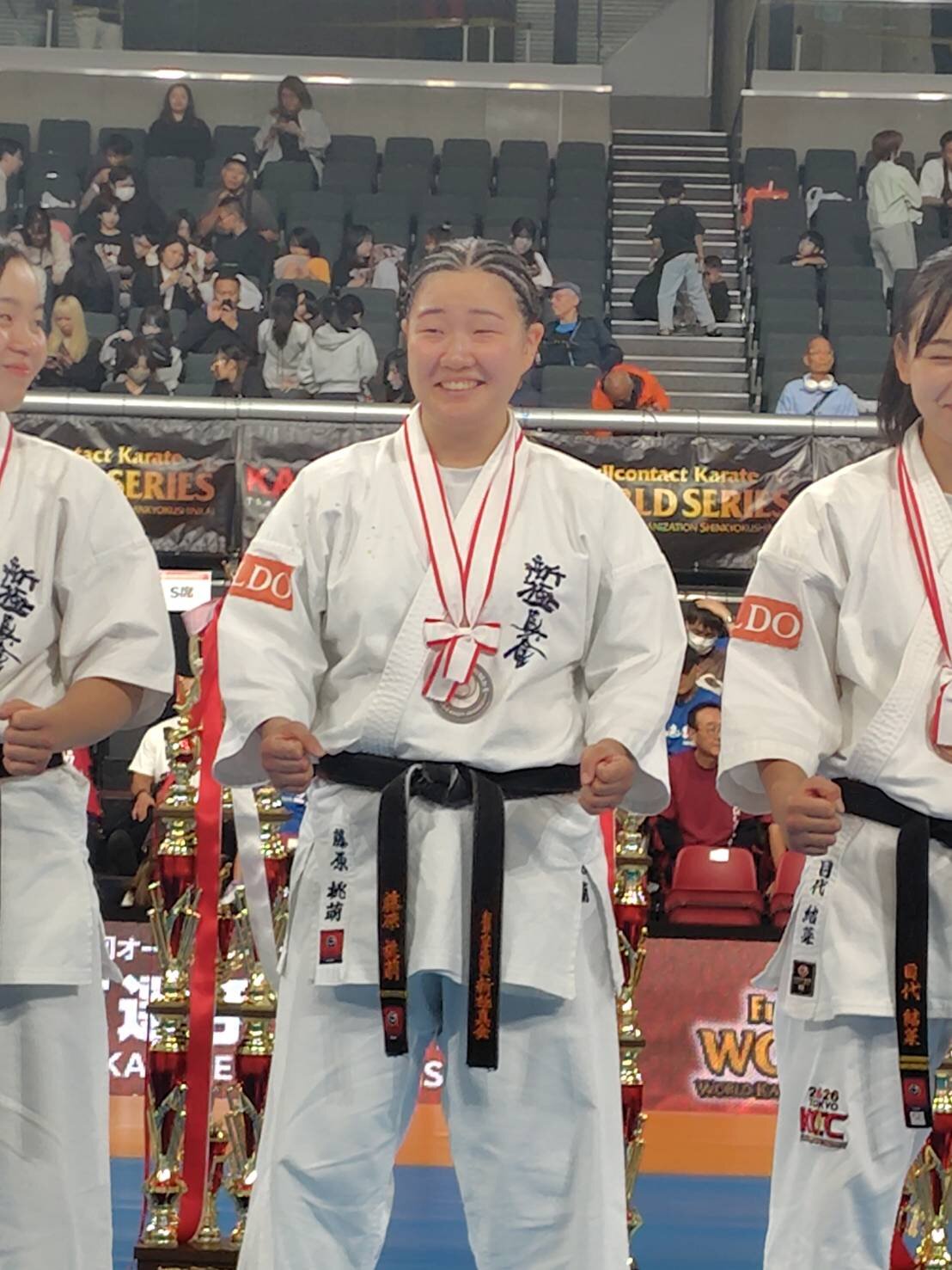 全日本空手道選手権・組手女子で準優勝した藤原桃萌