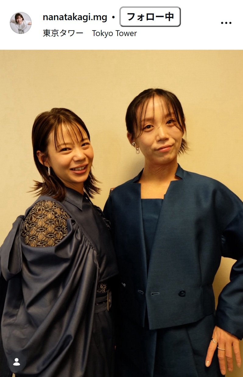高木菜那さんのマネジャーのインスタグラムから