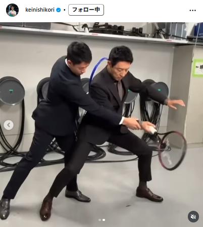 錦織圭さんのインスタグラムから
