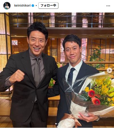 錦織圭さんのインスタグラムから