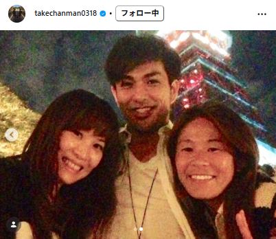 竹下佳江さんが秘蔵写真公開（竹下佳江さんのインスタグラムから）